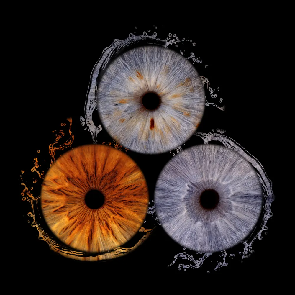 Trei iriși — Water splash