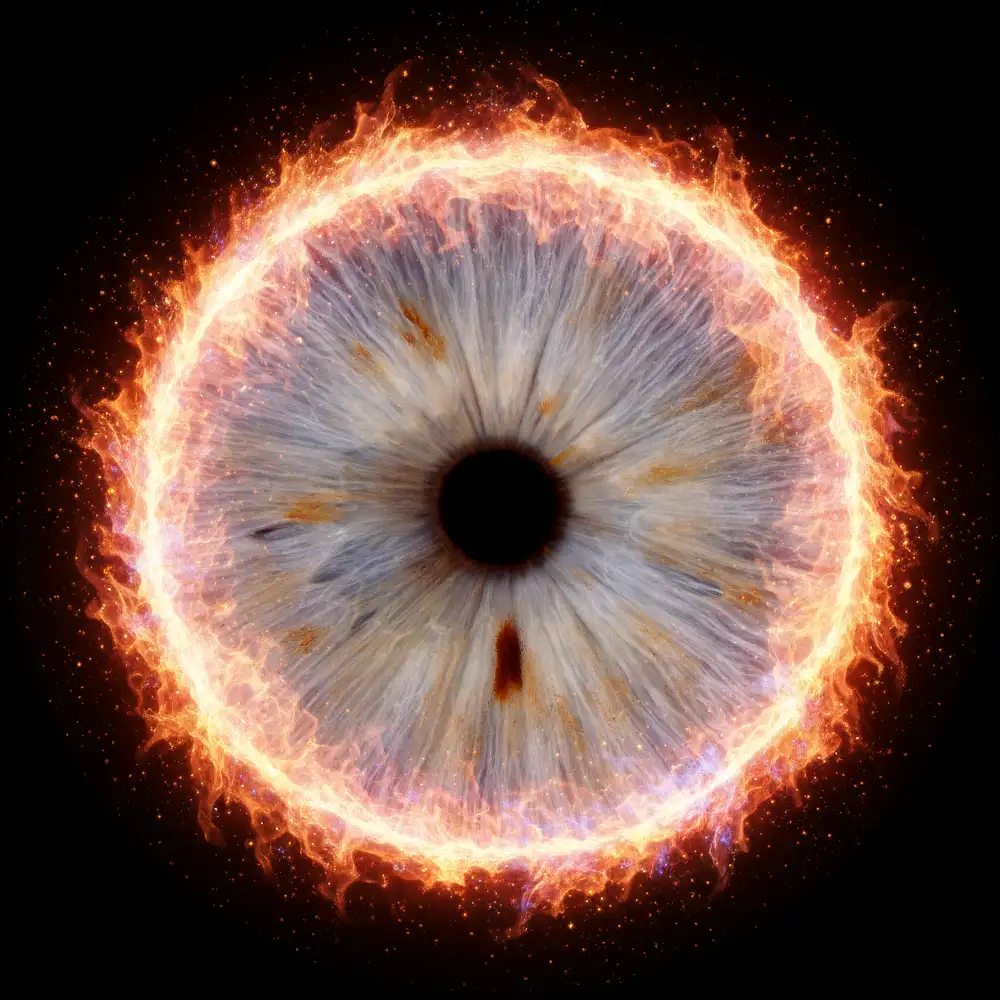 Lucrare iris — model Fire